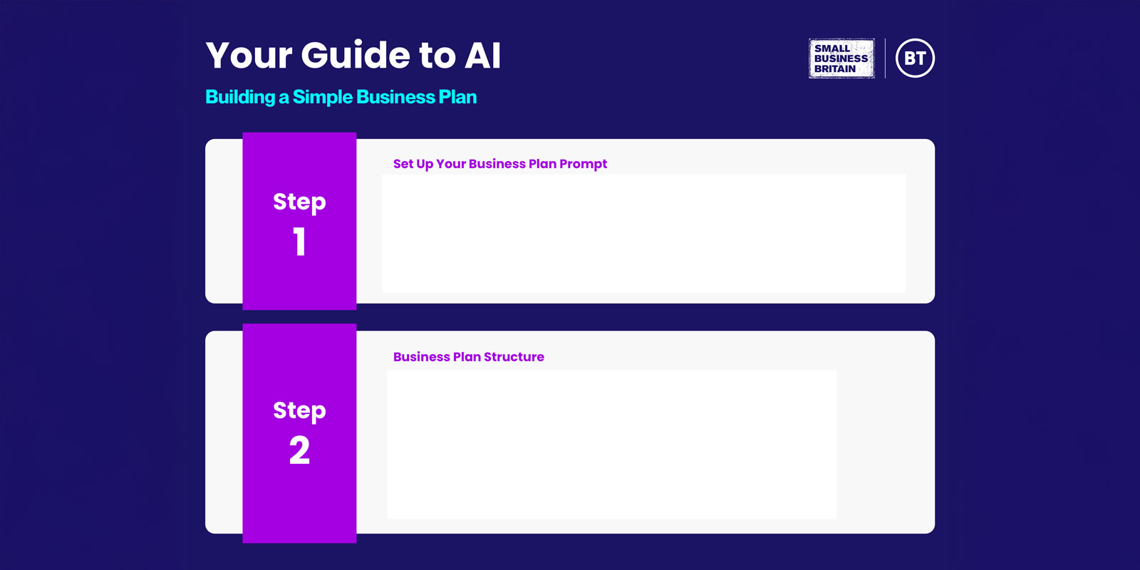 Building a Simple Business Plan
