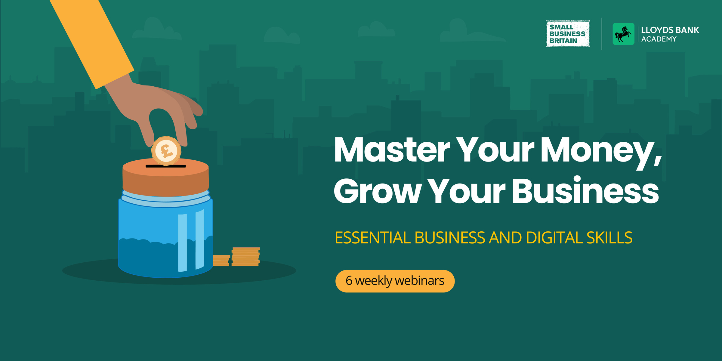 Master Your Money, Grow Your Business Header